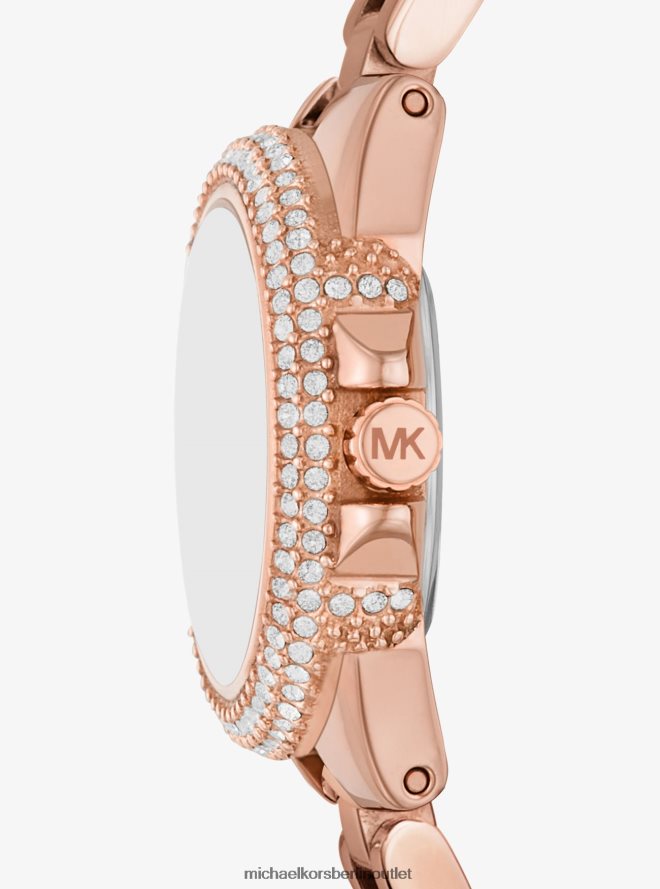 Zubehör de Michael Kors unisex Petite Camille Roségoldfarbene Uhr Roségold 404V224036