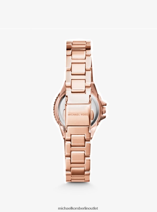 Zubehör de Michael Kors unisex Petite Camille Roségoldfarbene Uhr Roségold 404V224036