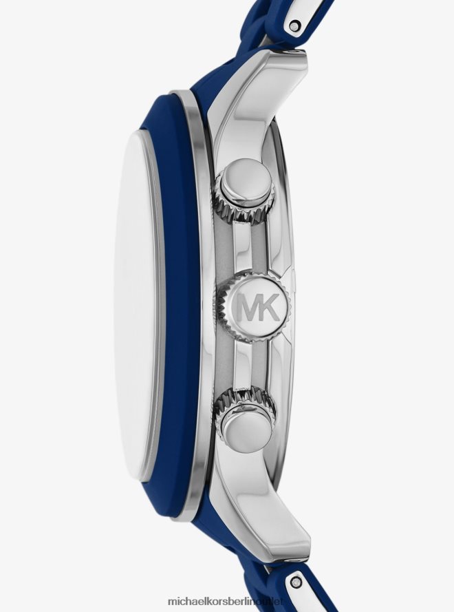 Zubehör de Michael Kors unisex Übergroße, marineblaue Laufsteguhr Marine 404V223963