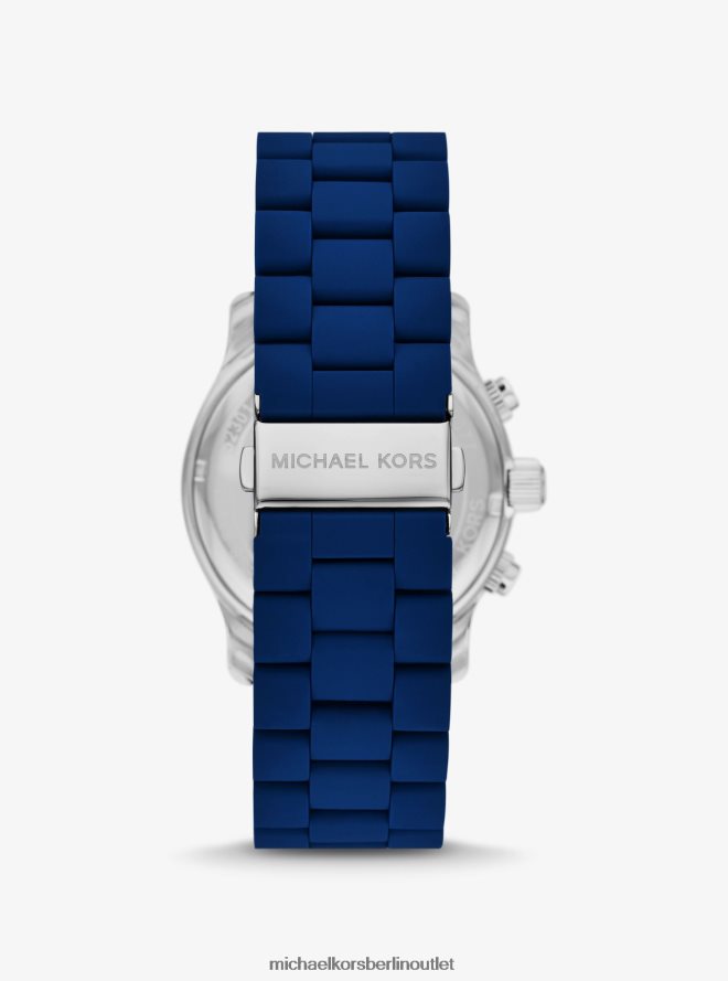 Zubehör de Michael Kors unisex Übergroße, marineblaue Laufsteguhr Marine 404V223963